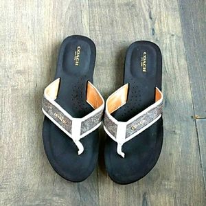 COACH LOGO FLIP FLOPS WOMANS 10